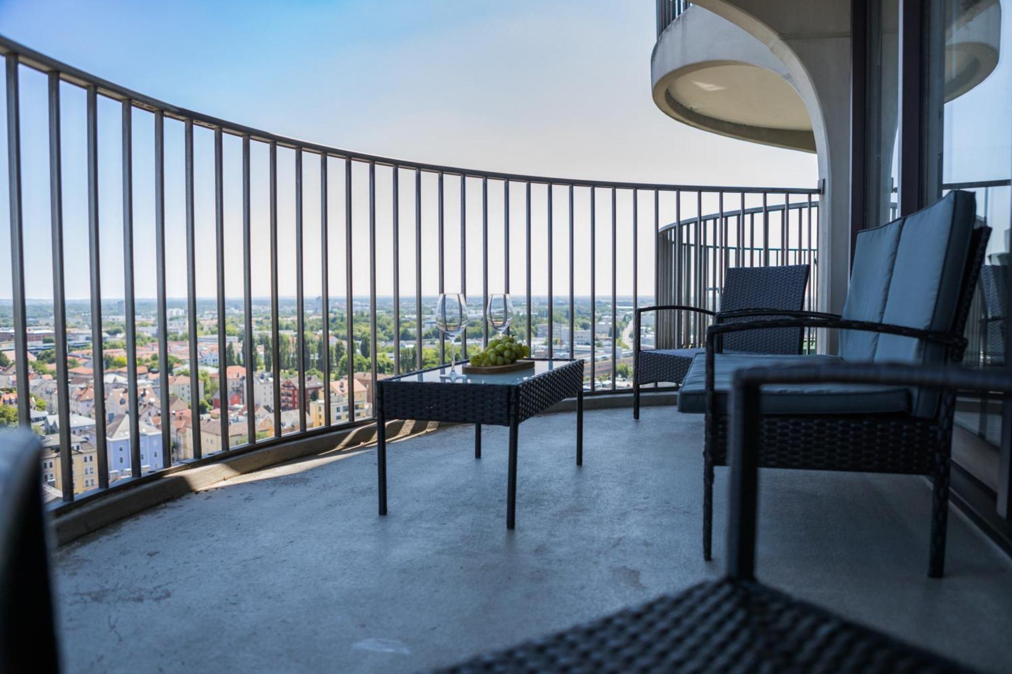 Fresh Apartment - 20Th Floor - Netflix - Center Augsbourg Extérieur photo